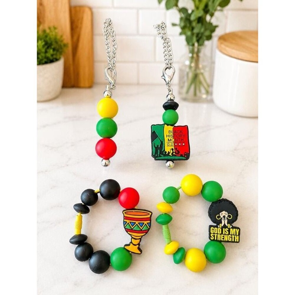 Juneteenth Black History Tumbler Handle Charm | Black History Accessory| Stanley
